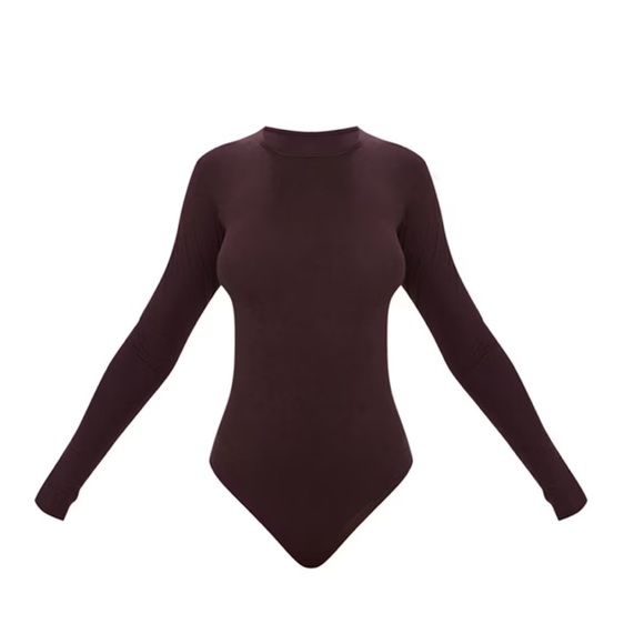 Bluenotes Purple Long Sleeve Bodysuit - Picture 4 of 10
